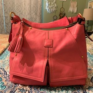 Dooney and Bourke baby pink Kingston Hobo